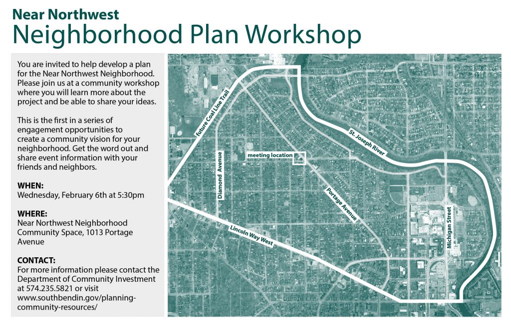 Flyer of Near Northwest Neighborhood Plan